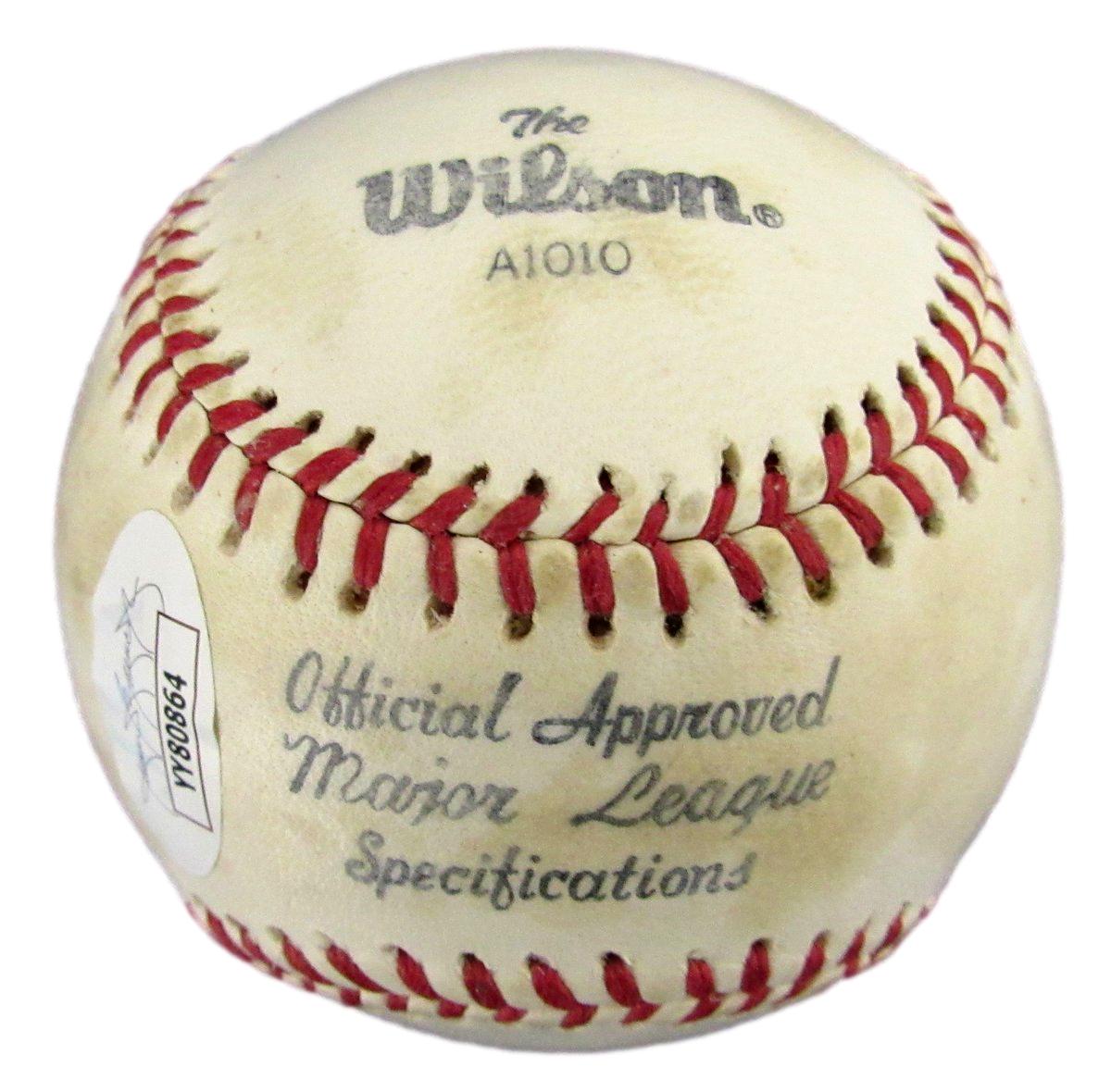 Bill Dickey HOF Signed/Auto Wilson Official Size Baseball Yankees JSA 191762