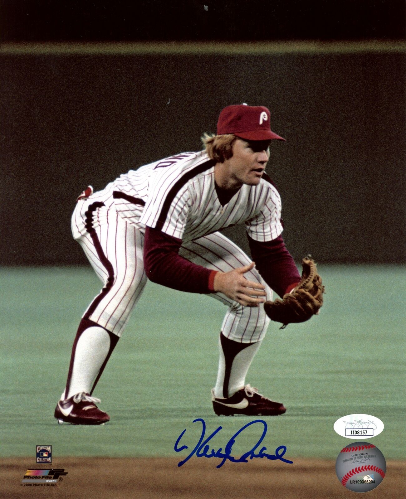 Keith Moreland 1980 World Series Phillies Signed/Auto 8x10 Photo JSA 153830