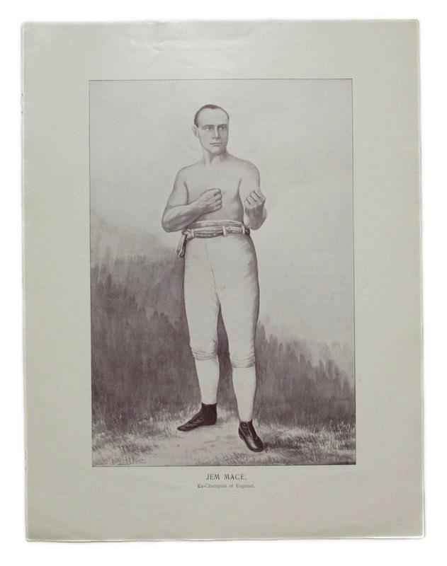 Jem Mace Boxer 1895 Boxing Gladiators 11x15 Supplement Poster