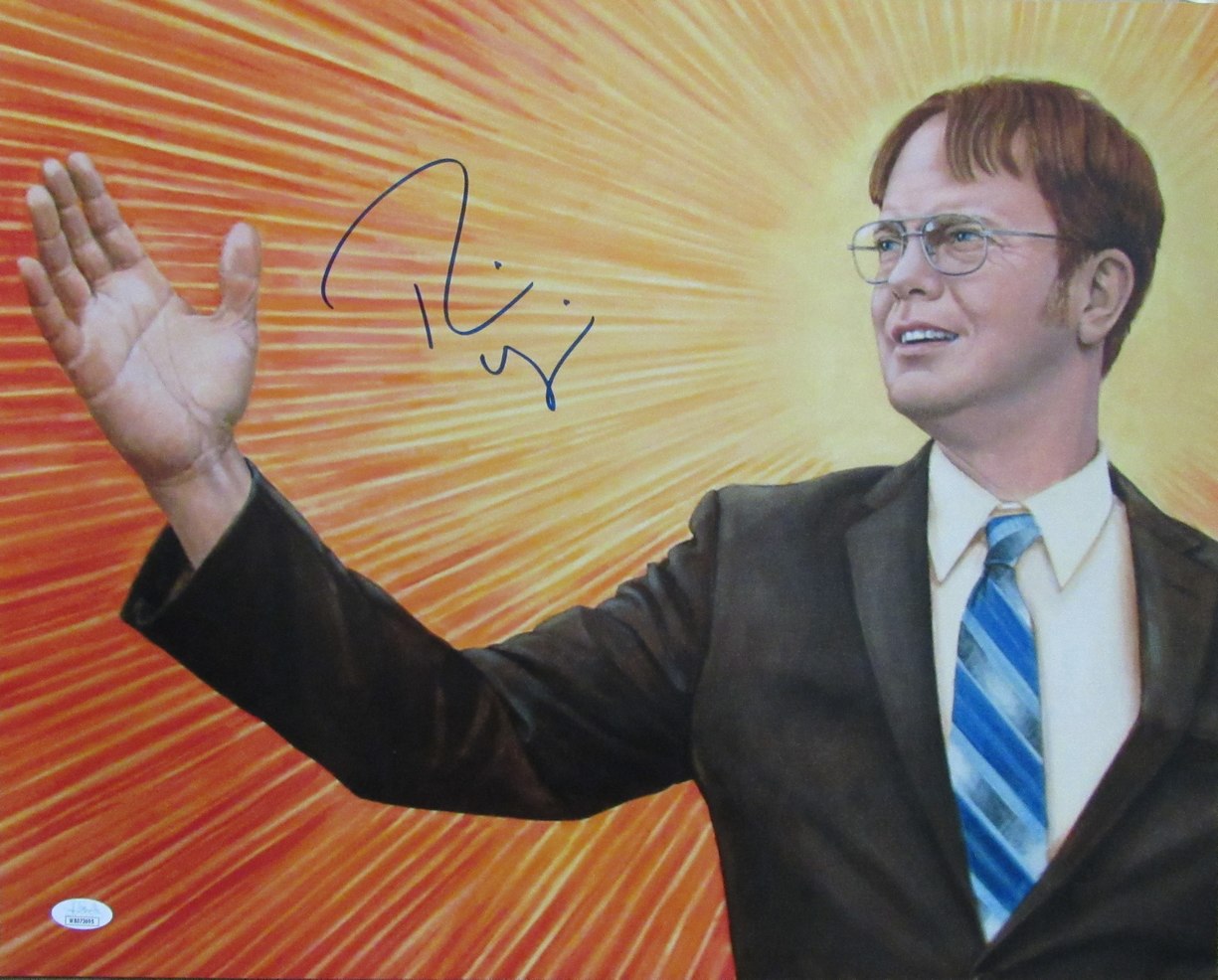 Rainn Wilson Autographed 16x20 Photo "The Office" JSA 184757