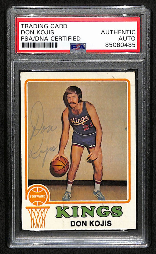 1977/78 TOPPS #102 Don Kojis Auto/Signed Card PSA/DNA 185461