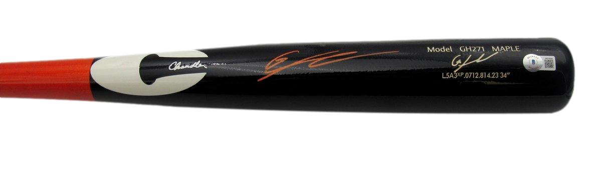 Gunnar Henderson Signed/Auto Chandler Player Model Baseball Bat Beckett 190764