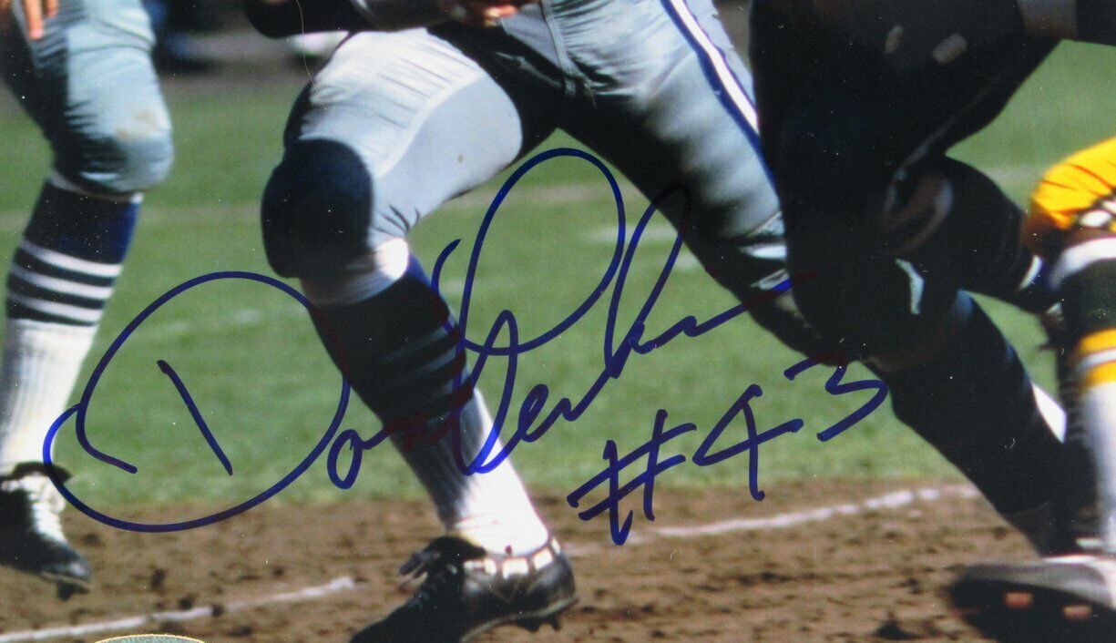 Cliff Harris Dallas Cowboys HOF Signed/Autographed 8x10 Photo Tristar 161023