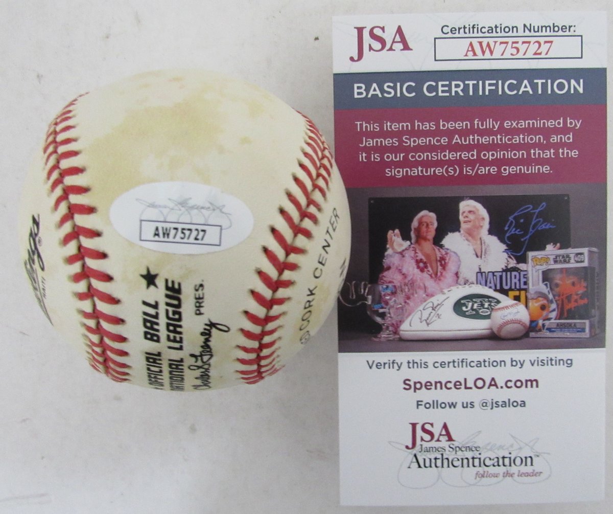 Dave Kingman Signed/Autographed ONL Baseball New York Mets JSA 192441