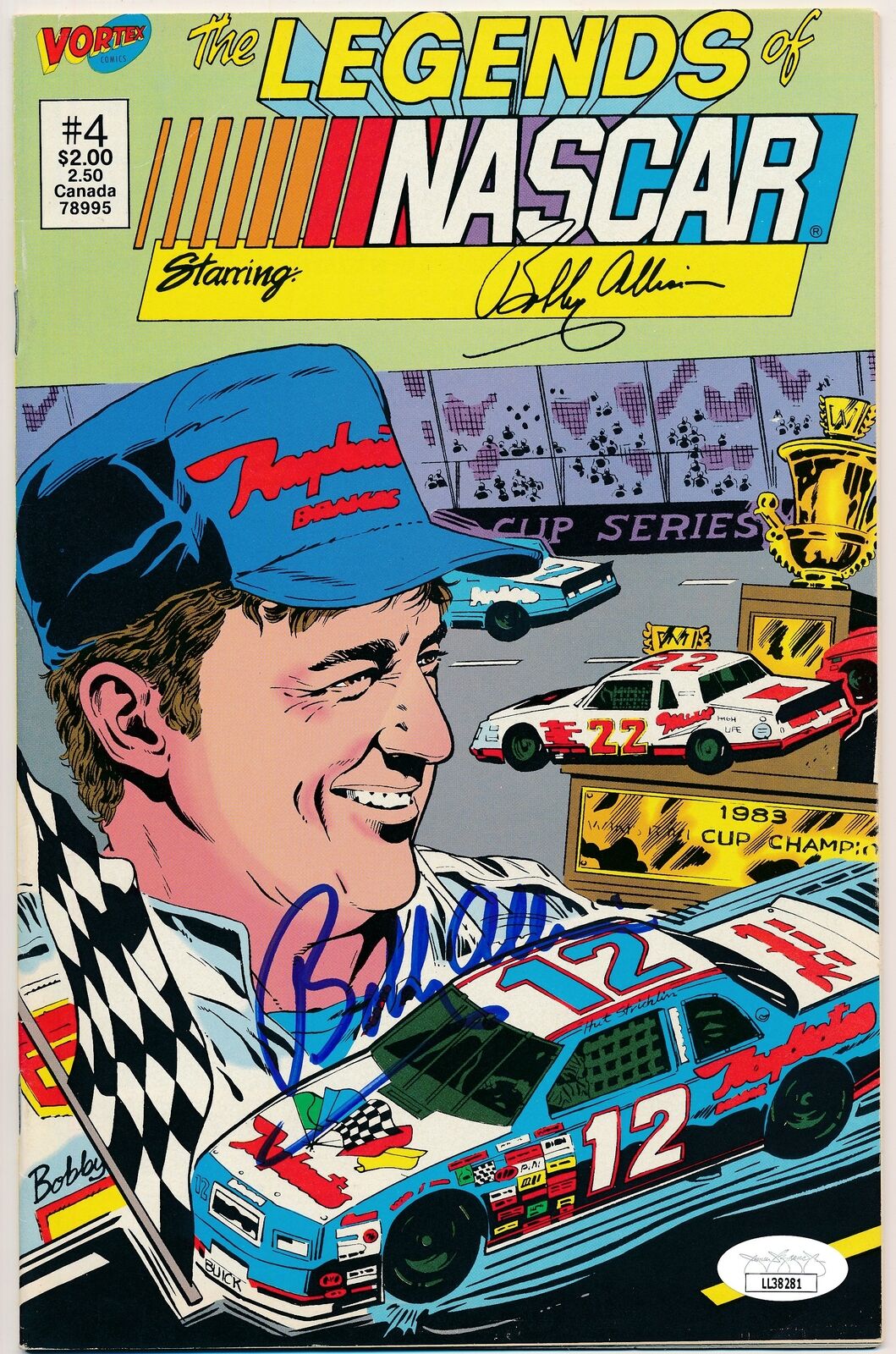 Bobby Allison NASCAR Signed/Autographed NASCAR Magazine Cover JSA 157542