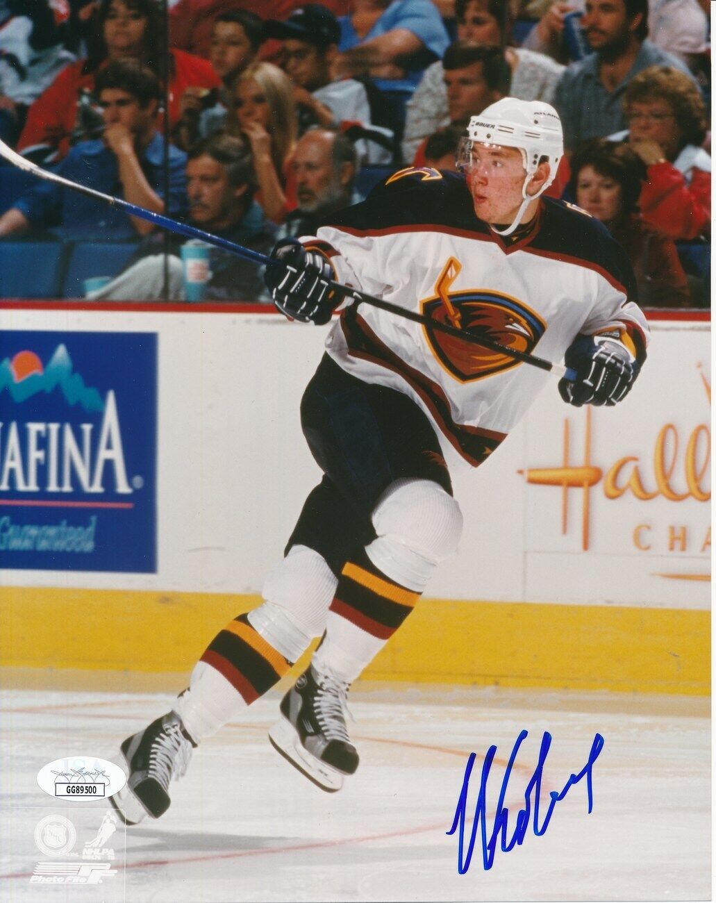 Ilya Kovalchuk Atlanta Thrashers Signed/Autographed 8x10 Photo JSA 149838