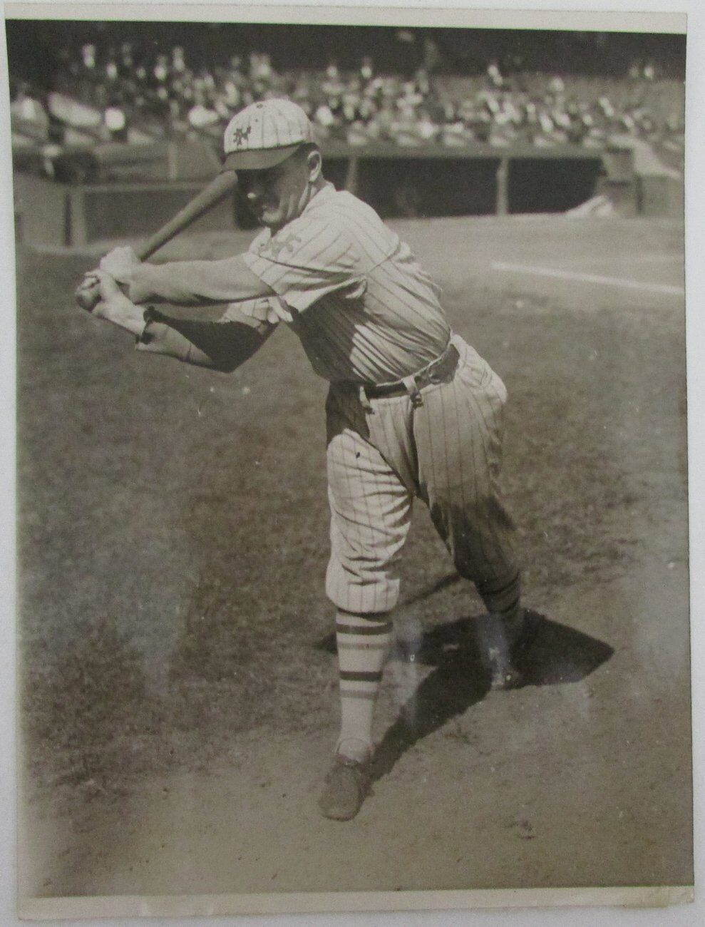 ROSS YOUNGS 1920s New York Giants HOF Wire/Press 6x8 HOF  Photo RARE 155100