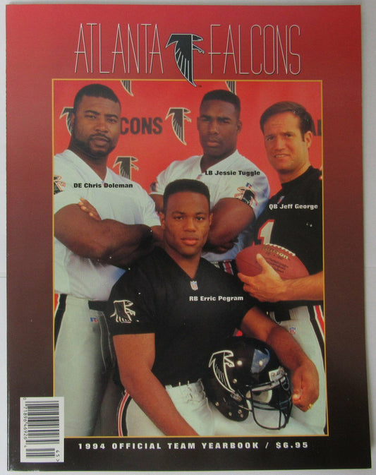 1994 Atlanta Falcons NFL Football Yearbook 145537