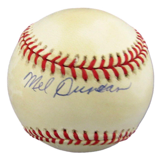 Melvin Duncan Autographed OAL Baseball Negro League KC Monarchs JSA 180304