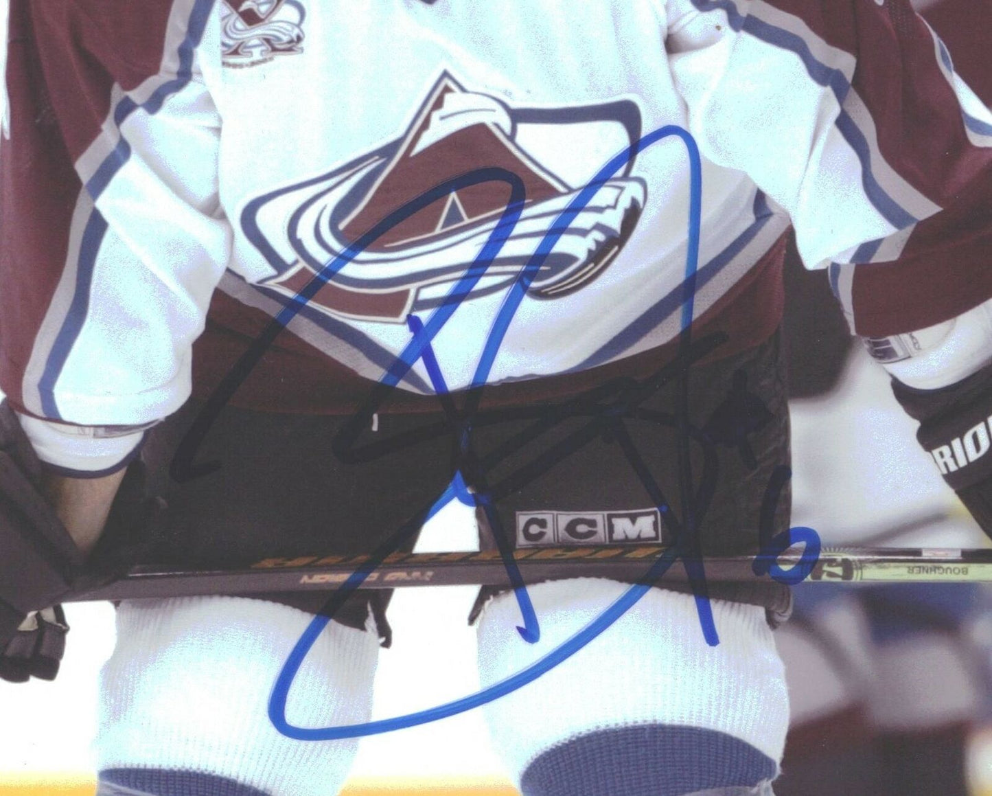 Bob Boughner Colorado Avanlanche Signed/Autographed 8x10 Photo 152519