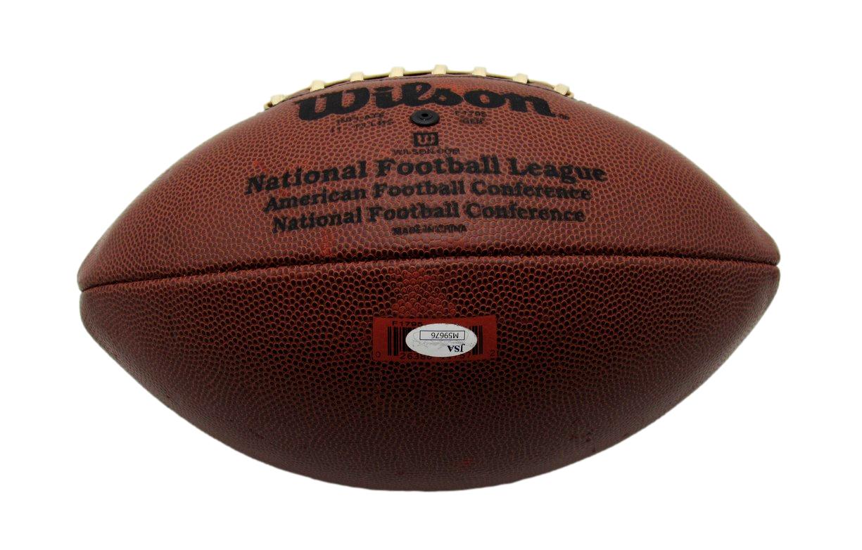 Harry Kalas Signed/Autographed Wilson NFL Leather Football JSA 193296