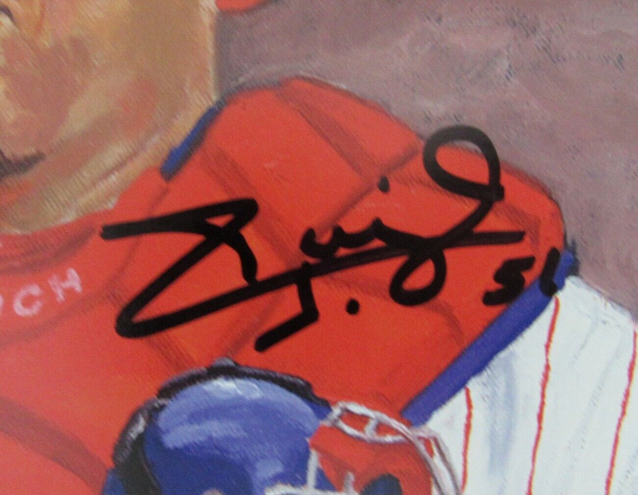 Carlos Ruiz Phillies Signed/Auto   SGA CBP 11x14 2012 Phillies Print 151741