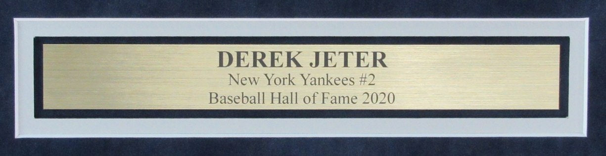 Derek Jeter HOF Signed/Auto 8x10 Photo Collage Yankees Framed Steiner 190834