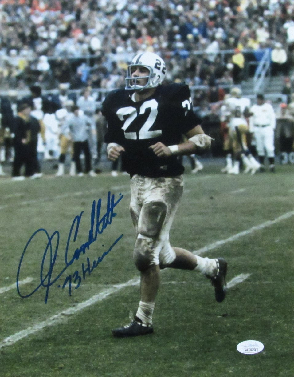 John Cappelletti Autographed/Inscribed 11x14 Photo Penn State JSA 184730