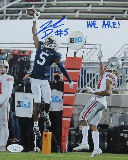 Jahan Dotson Autographed/Inscribed 8x10 Photo Penn State JSA 172970