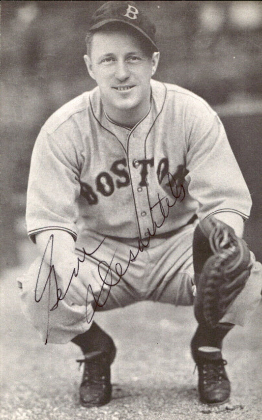 Gene Desautels Boston Braves d. 1994 Signed/Auto 3x5  Photo 178180