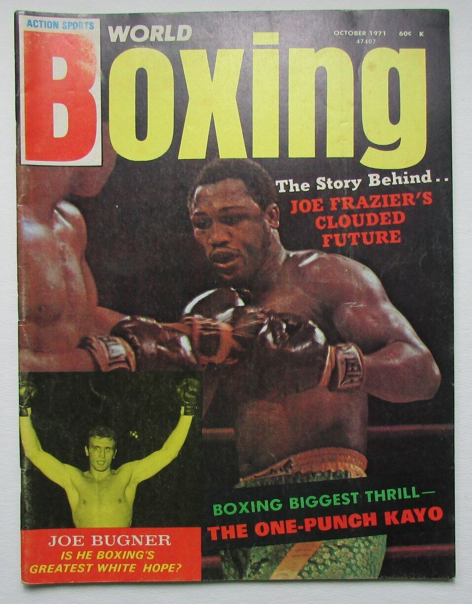 October 1971 World Boxing Magazine Joe Frazier 167873