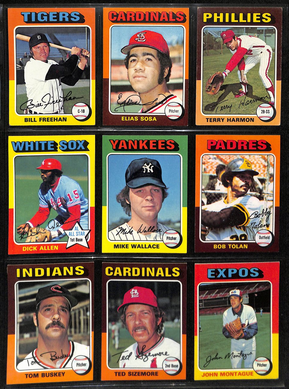 1975 Topps Baseball Card Complete Set (1-660) Brett Yount Aaron Schmidt 191964