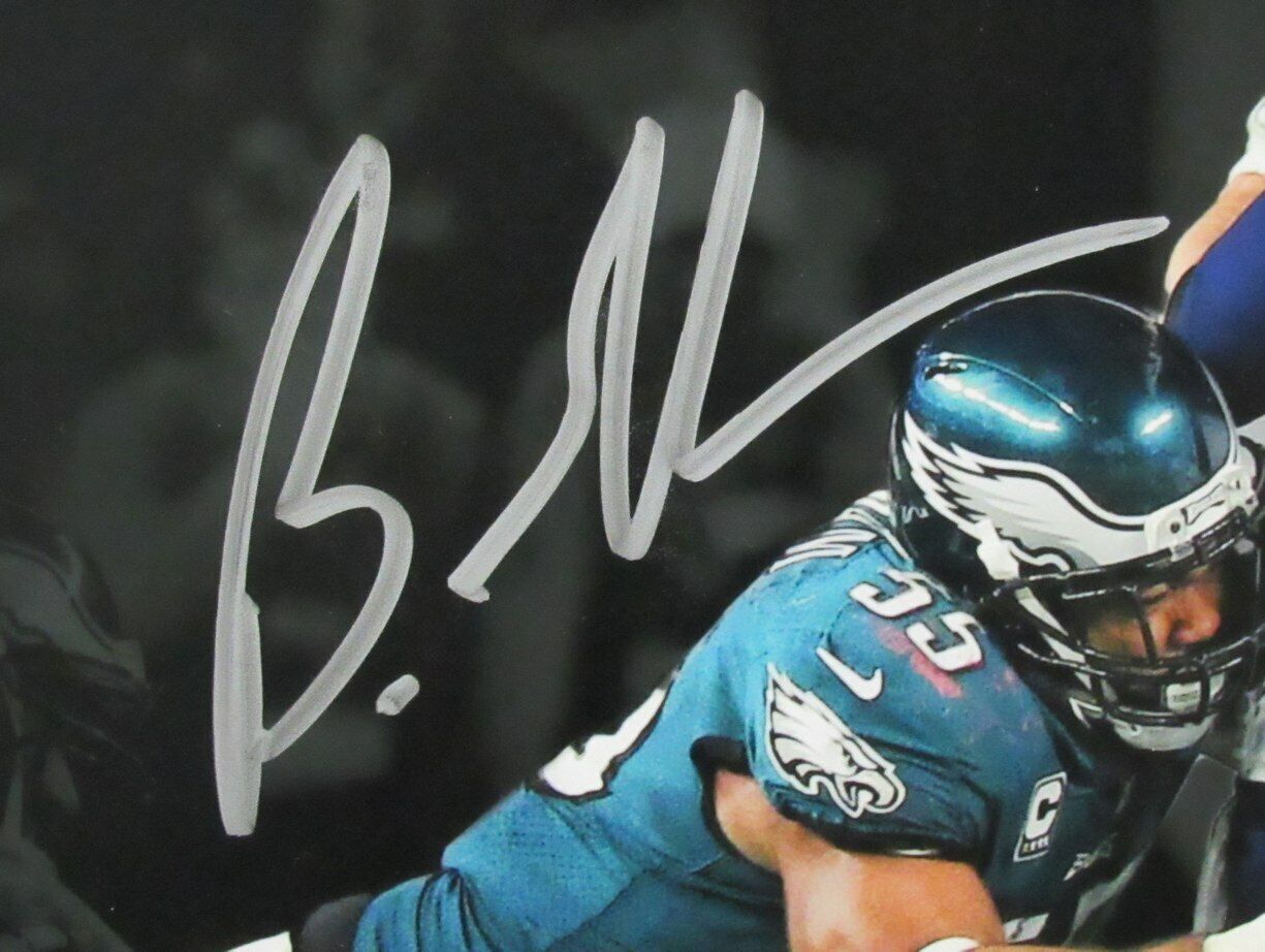Brandon Graham Autographed 11x14  Photo Eagles Super Bowl Tom Brady Sack JSA
