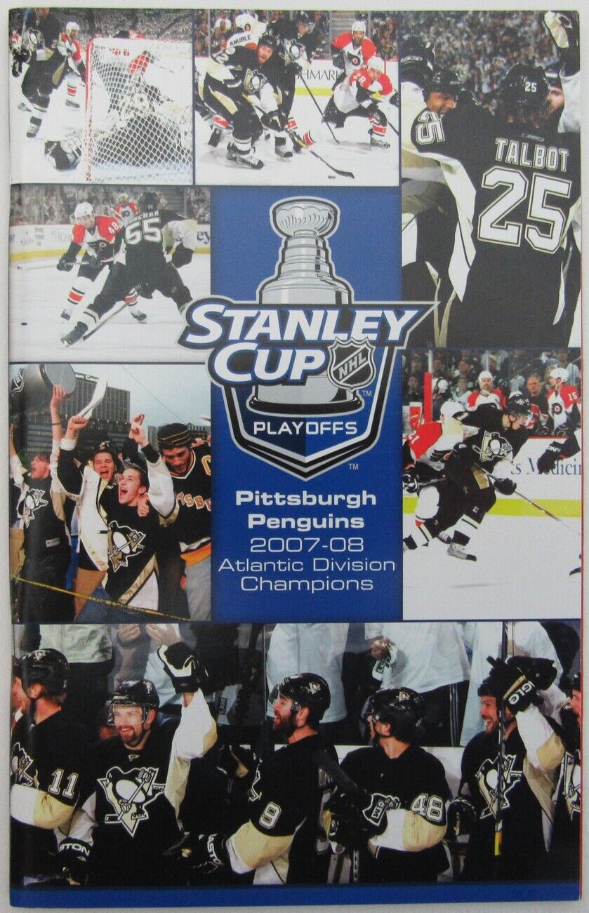 2008 Stanley Cup Playoffs Program  5/18/2008 Flyers at Penguins 157732