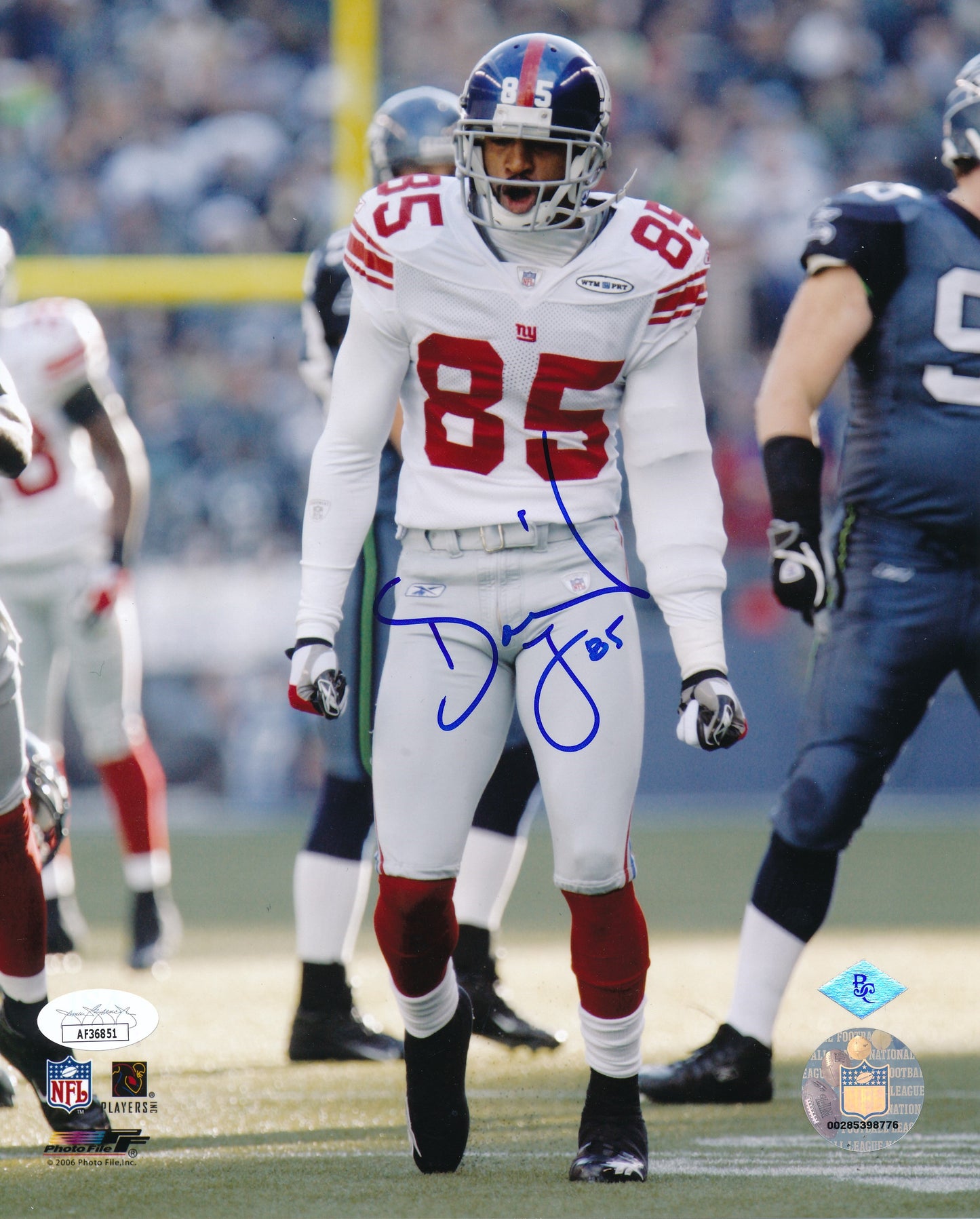 David Tyree Signed/Autographed 8x10 Photo New York Giants JSA 191770