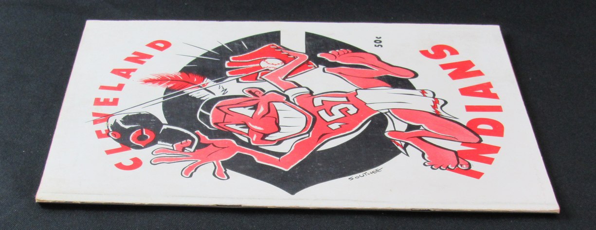 1957 Cleveland Indians Yearbook Roger Maris Rookie Year 189980