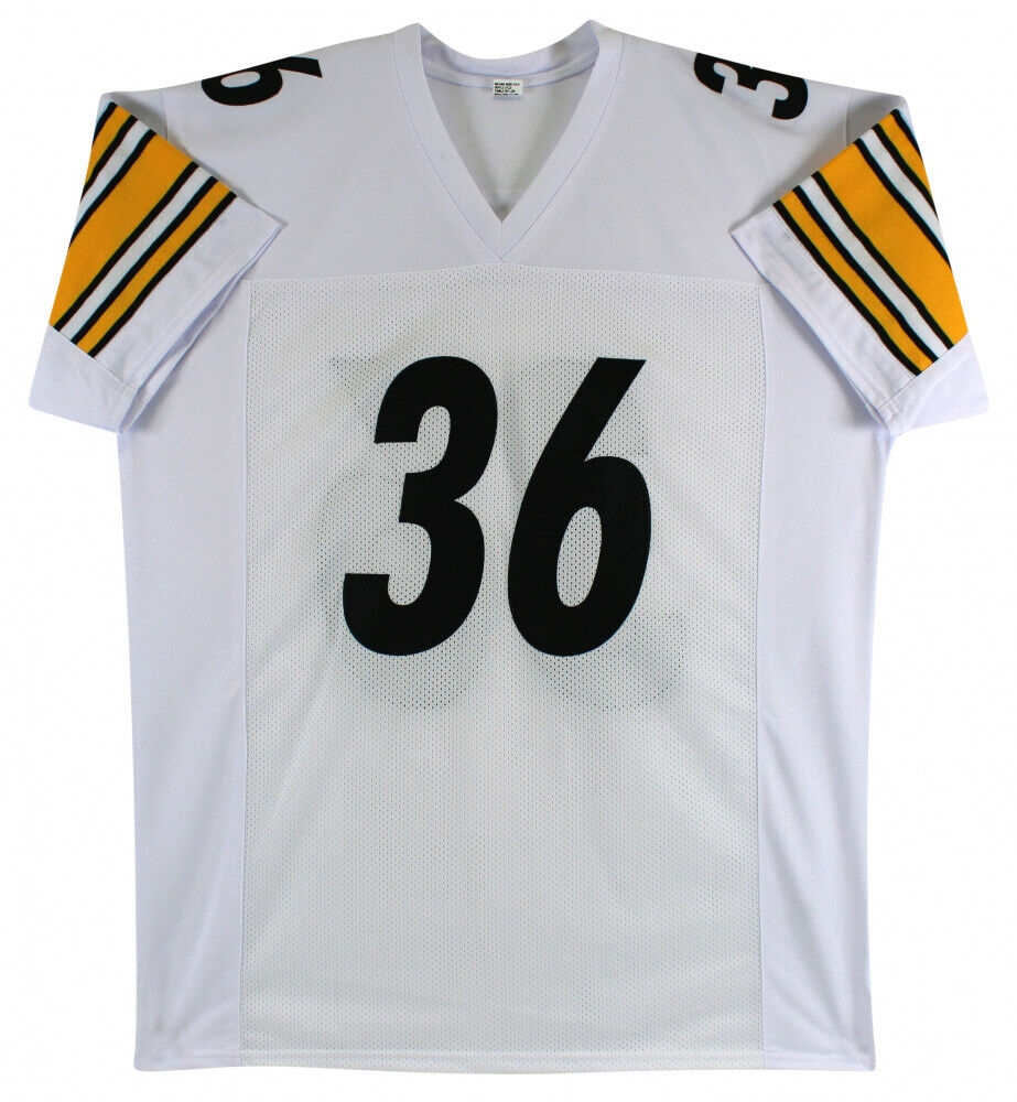 Jerome Bettis HOF Signed/Auto Steelers Custom Football Jersey Beckett 164556