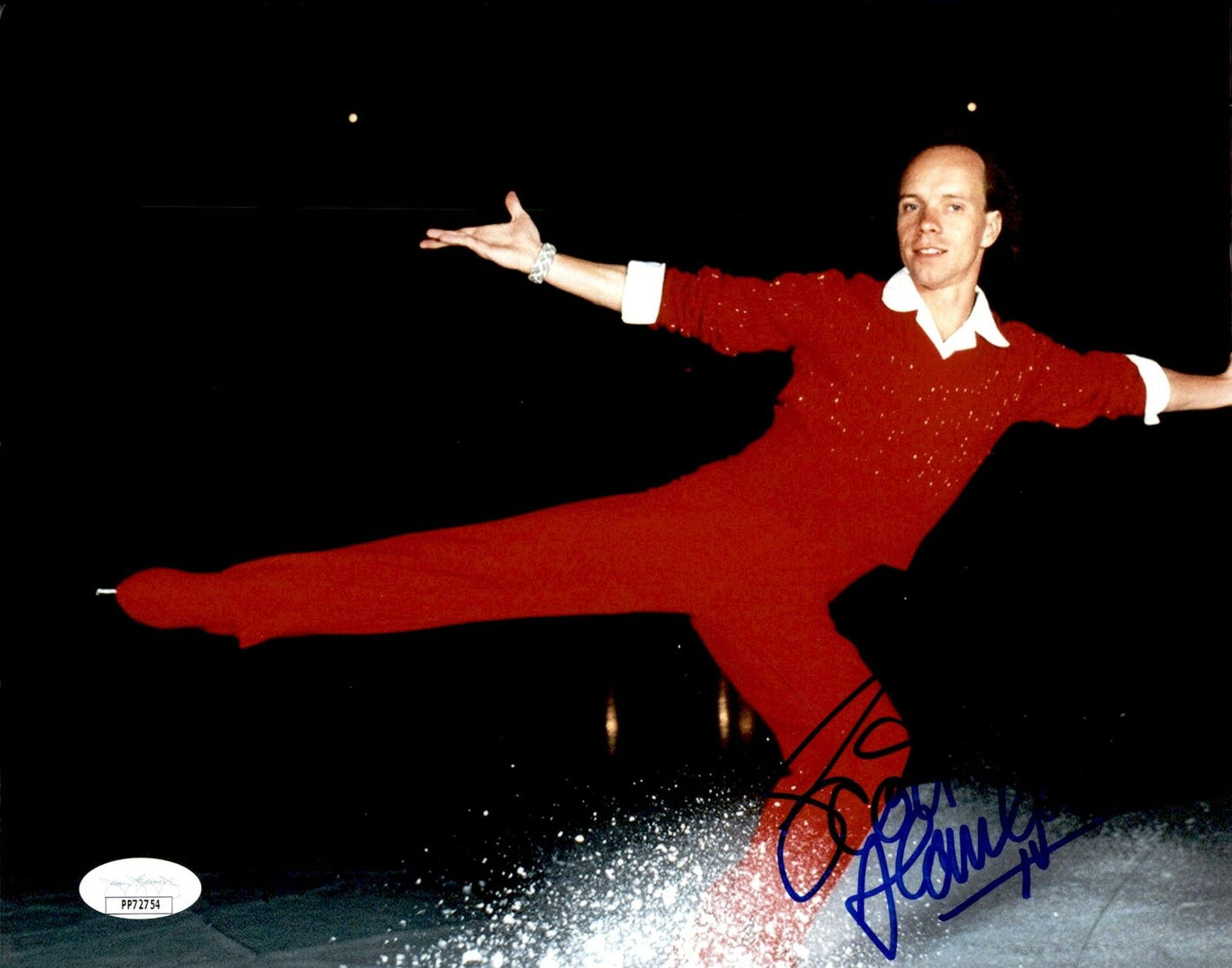 Scott Hamilton Team USA Figure Skating Signed/Autographed 8x10 Photo JSA 160933