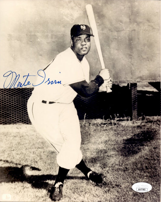 Monte Irvin HOF Signed/Autographed 8x10 Photo New York Giants JSA 191408