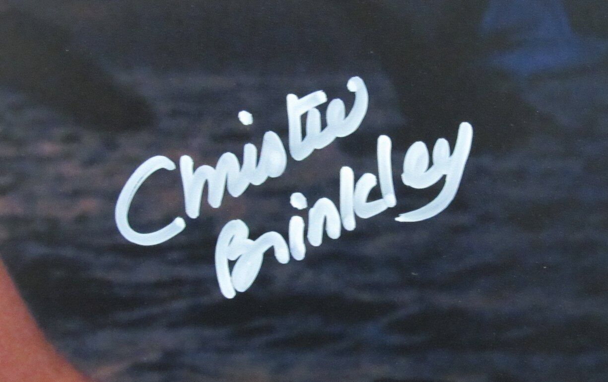 Christie Brinkley Autographed 16x20 Photo Beckett