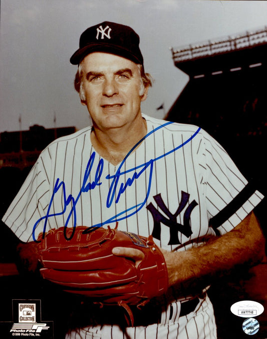 Gaylord Perry HOF Signed/Autographed 8x10 Photo New York Yankees JSA 191184