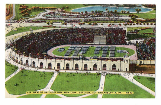 Vintage Unused Postcard of Philadelphia Municipal Stadium 143626