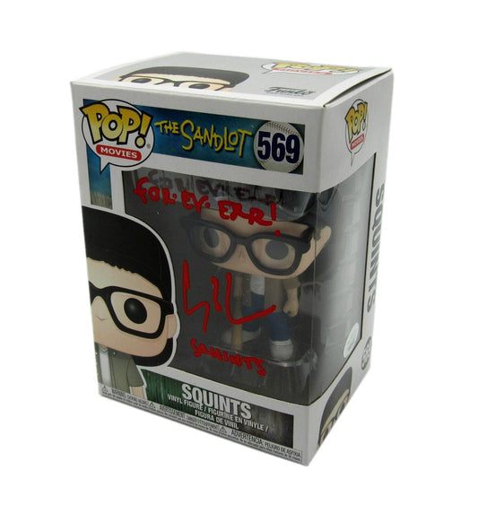 Chauncey Leopardi Signed/Insc Funko Pop! #569 "The Sandlot - Squints" JSA 185383