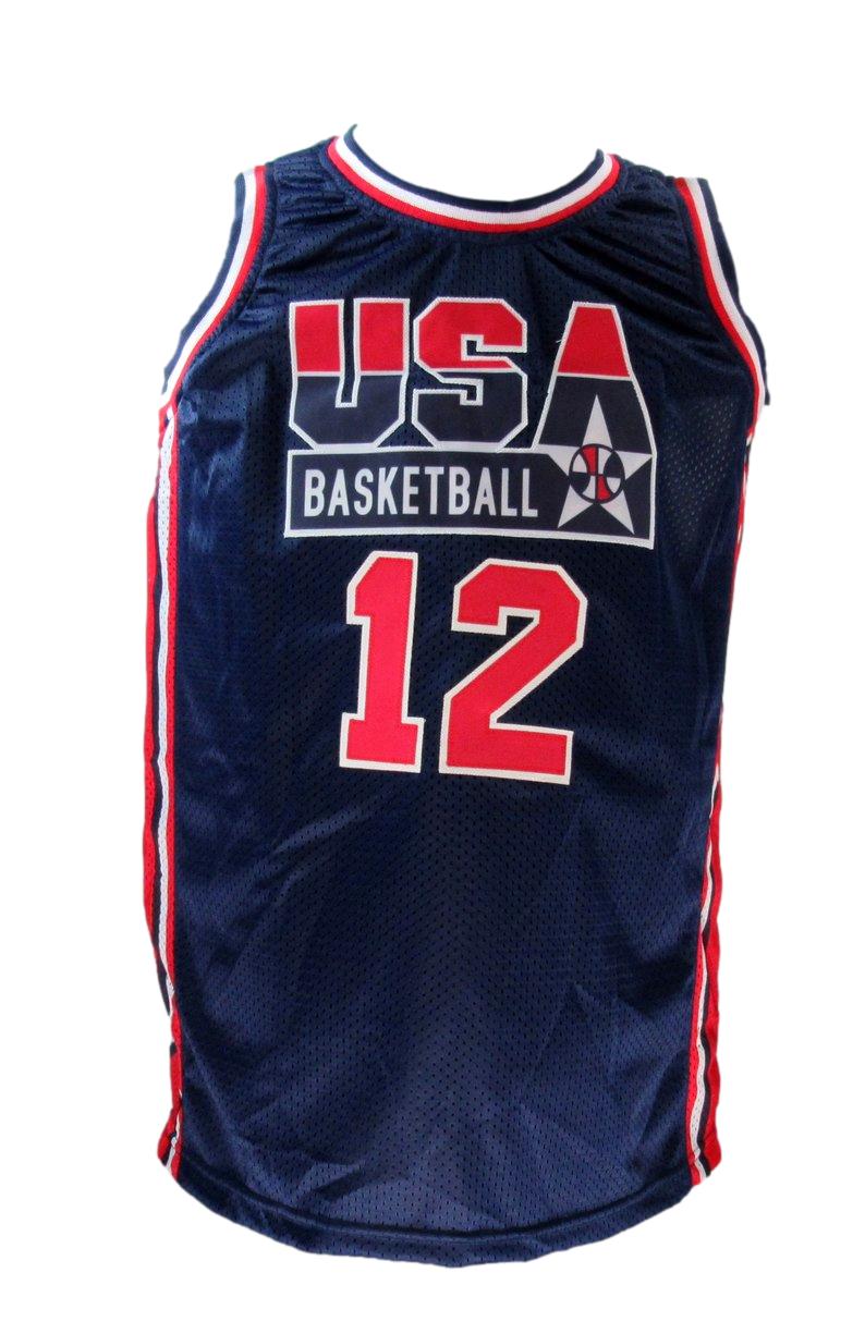 Dominique Wilkins HOF Autographed Custom Basketball Jersey USA JSA 183337