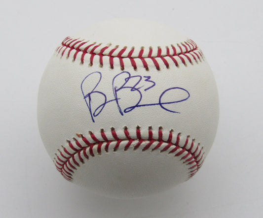 Ben Broussard Autographed OML Baseball Cleveland Indians 180084