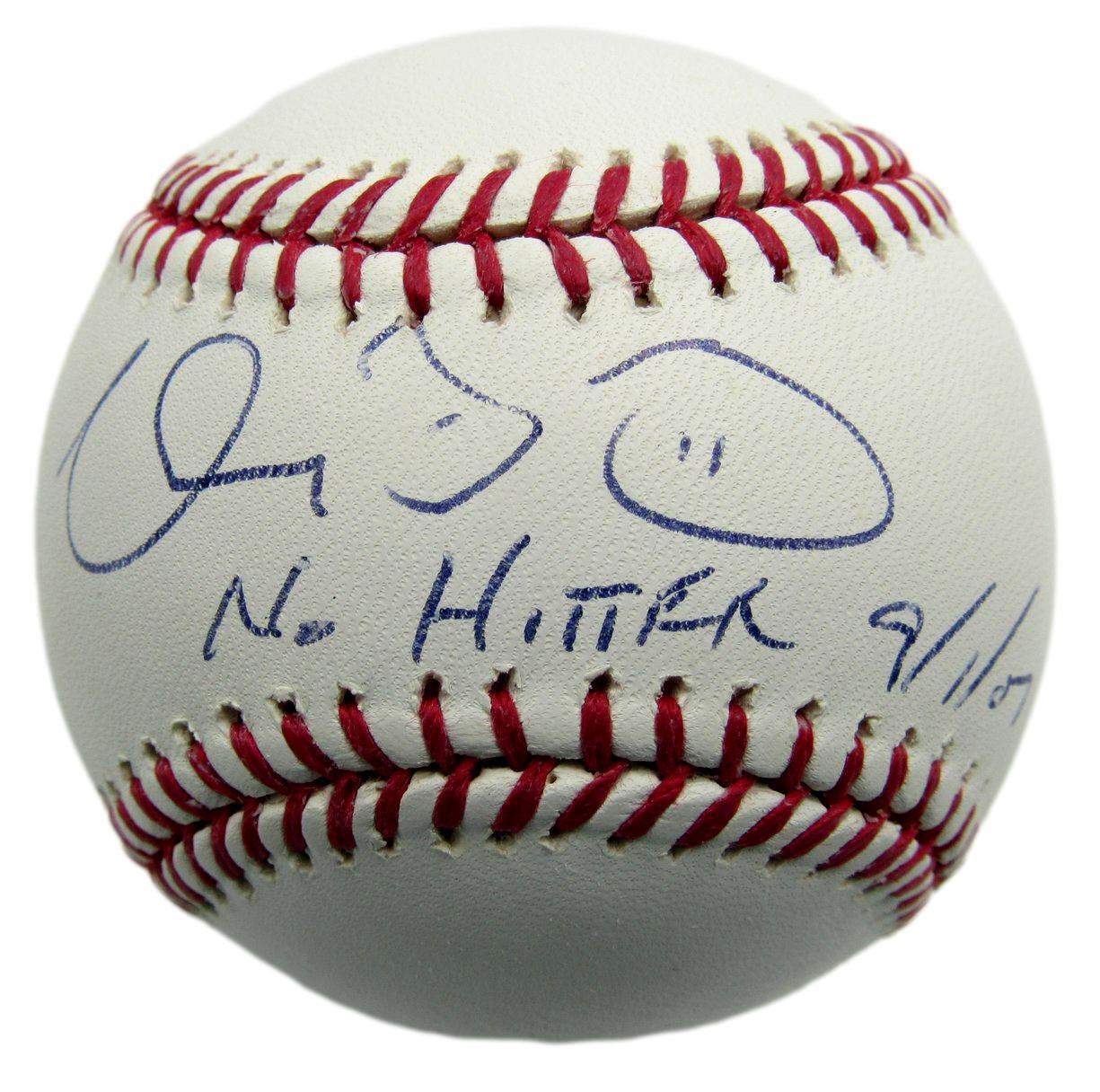 Clay Buchholz Autographed/Inscribed OML Baseball Boston Red Sox No-Hitter JSA