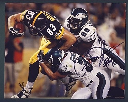 Omar Gathier Eagles Autographed/Signed 8x10 Photo 124474