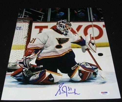 GRANT FUHR Signed 11x14 Photo PSA/DNA 132575