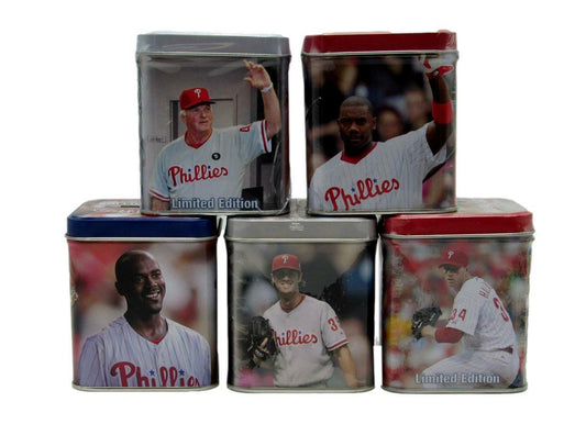 Lot of 5 Howard Halladay Hamels Phillies Turkey Hill Baseball & Coin Bank 165751
