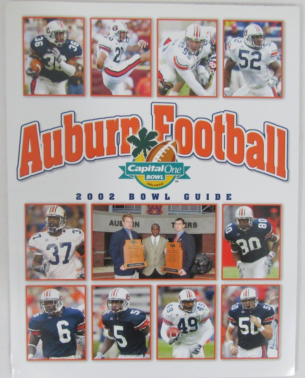 2002 Capital One Bowl Media/Press Guide Auburn vs Penn State 136986