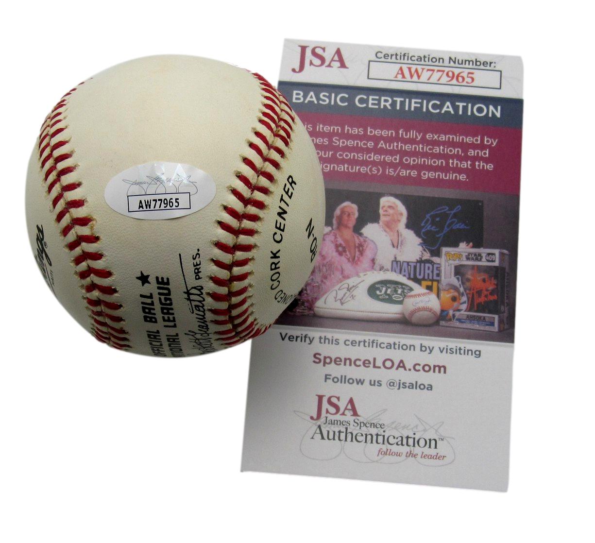 Monte Irvin HOF Signed/Autographed ONL Baseball New York Giants JSA 190546