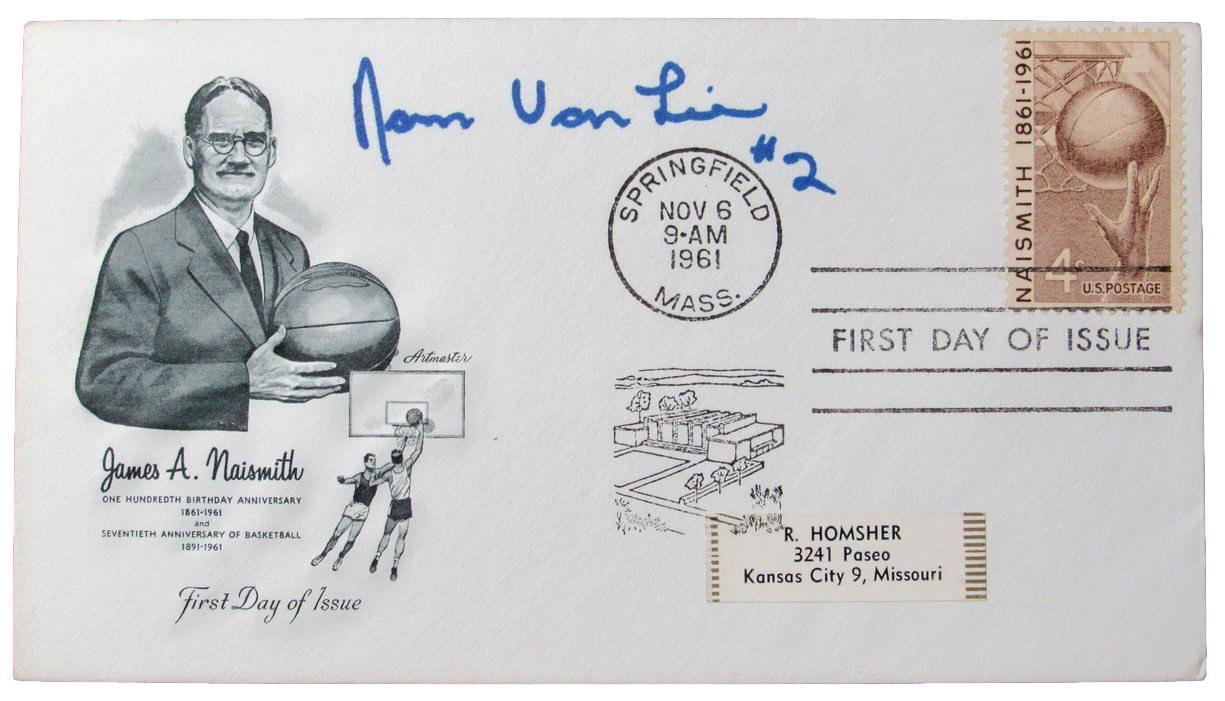 Norm Van Lier Chicago Bulls Signed/Autographed FDC First Day Cover Envelope