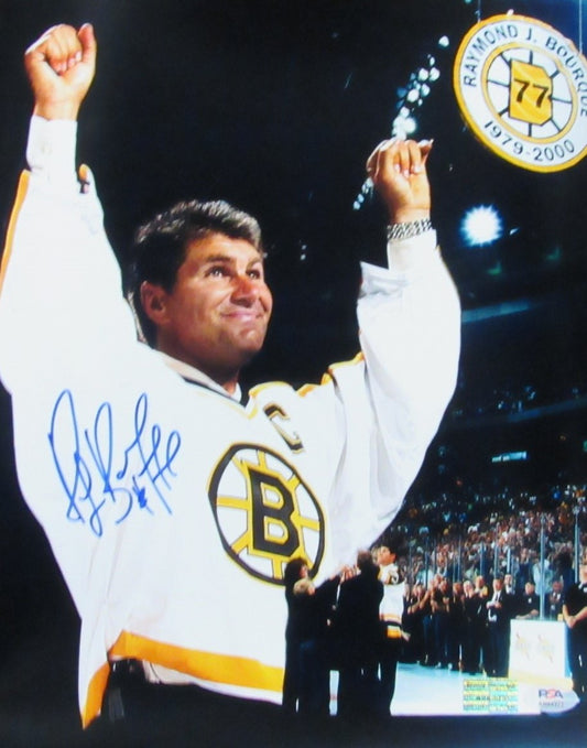 Ray Bourque HOF Signed/Auto 11x14 Photo Boston Bruins PSA/DNA 192353