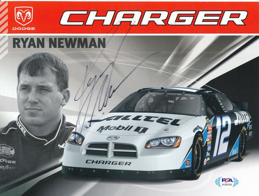 Ryan Newman NASCAR Driver Signed/Autographed 8x10 Photo PSA/DNA 164381