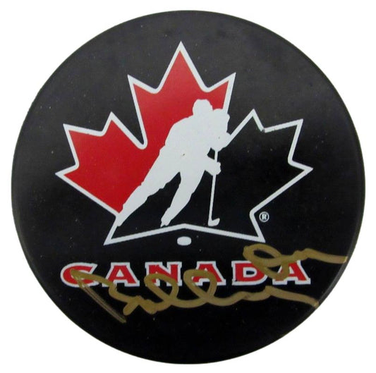 Bobby Orr HOF Signed/Auto Hockey Puck Team Canada JSA 186364