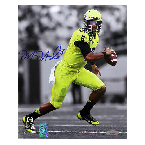 Marcus Mariota Oregon Ducks Autographed/Signed 8x10 Tristar 138179