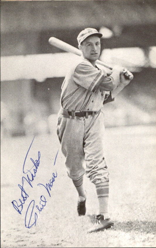 Phil Masi Boston Braves d. 1990 Signed/Auto 3x5  Photo 178604
