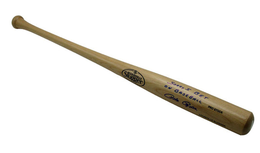 Pete Rose Autographed/Inscribed Louisville Slugger Baseball Bat Reds JSA 175221