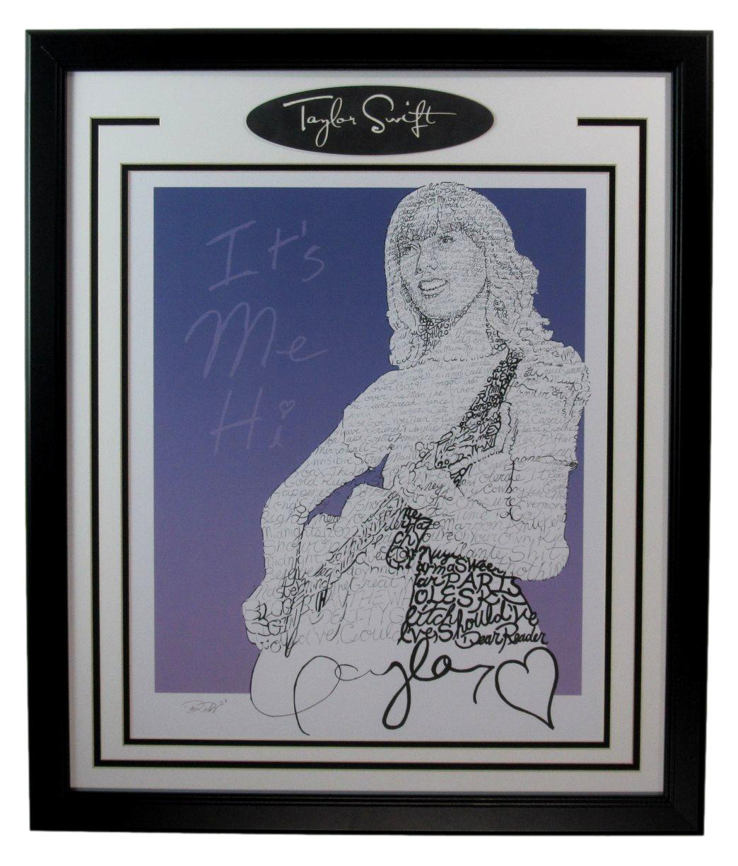 Taylor Swift 16x20 Word Art Framed 184250