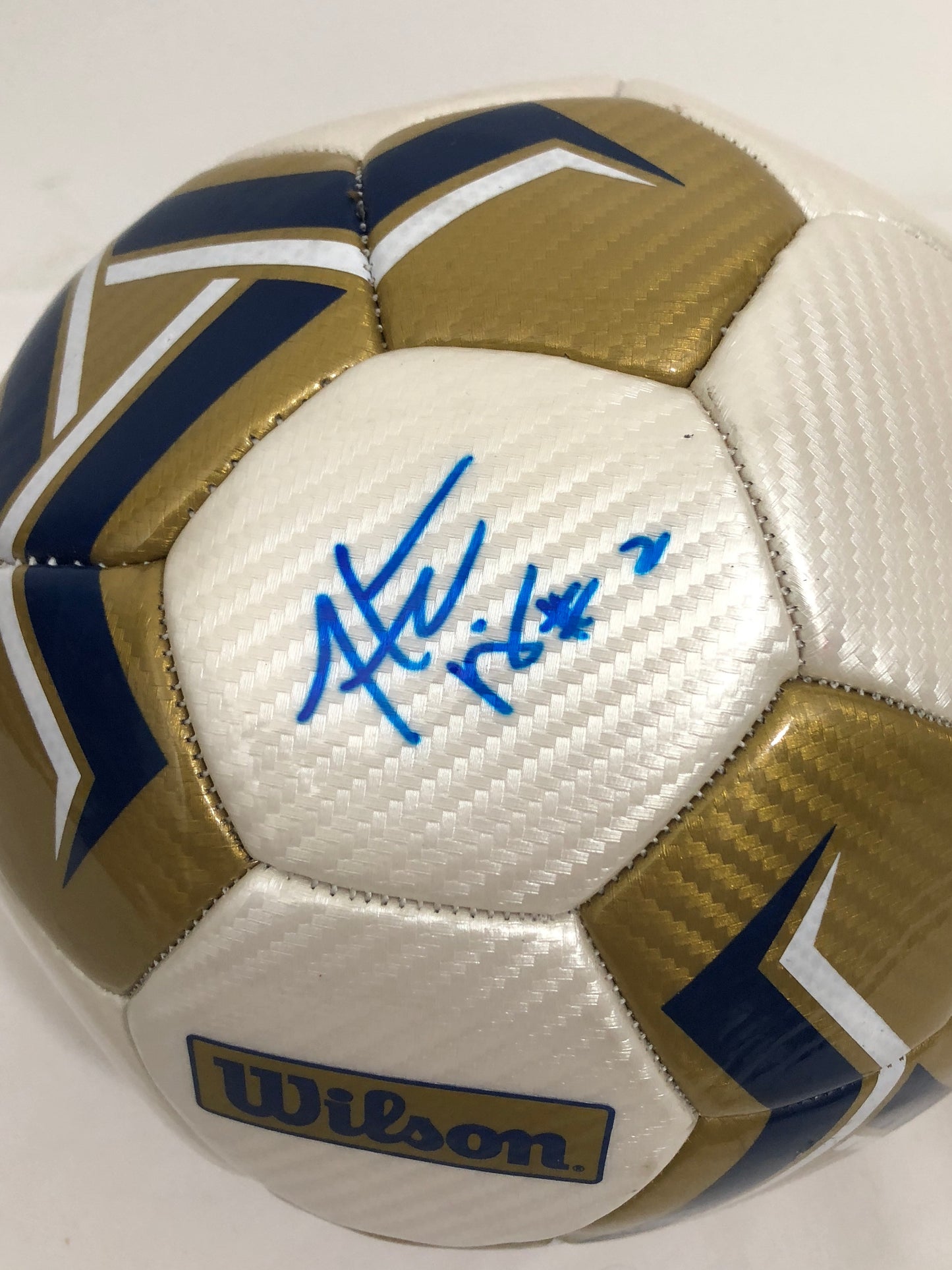 Heather Mitts Team USA Soccer Signed/Autographed Wilson Soccer Ball JSA 131254